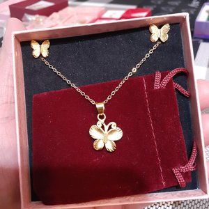 18k gold plated sets